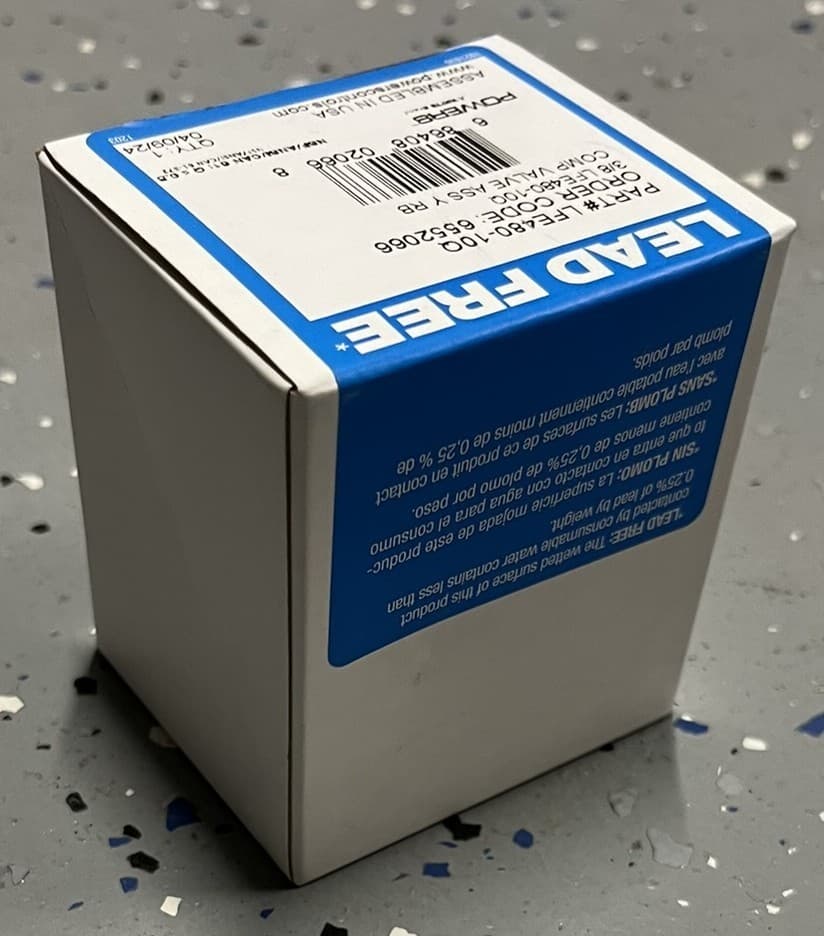 Powers LFE480-10Q 3/8" Compression Under Counter Thermostatic Mixing Valve, New 2