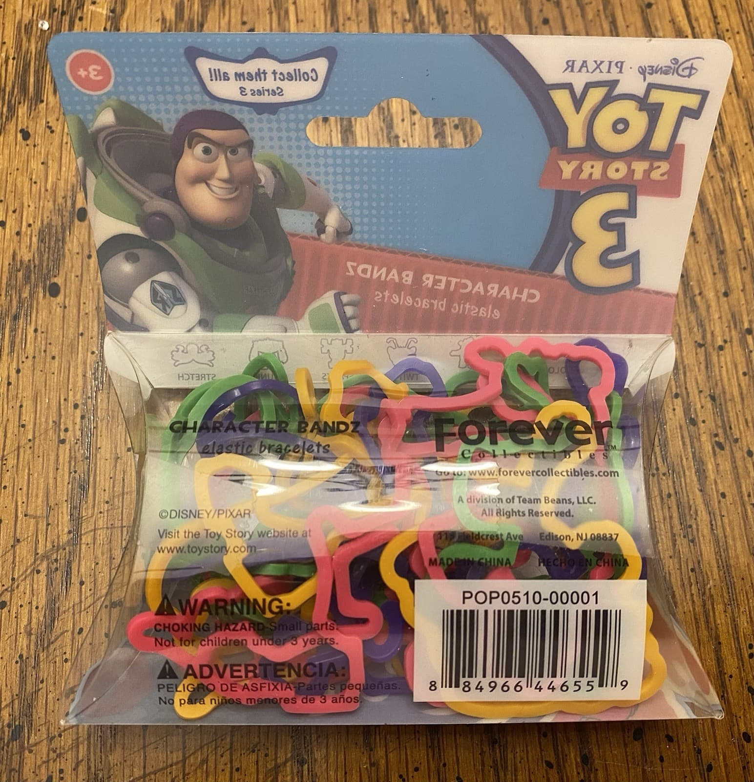 Disney Pixar Toy Story 3 Character Bandz Elastic Bracelets 20 Pk SERIES 3 2
