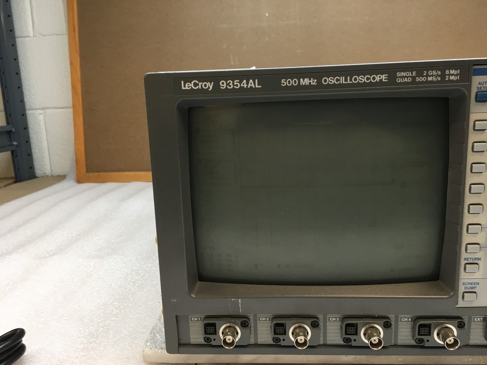 LeCroy 9354AL 500Mhz 45-66Hz Oscilloscope 4 Ch BDN Probes TESTED 3