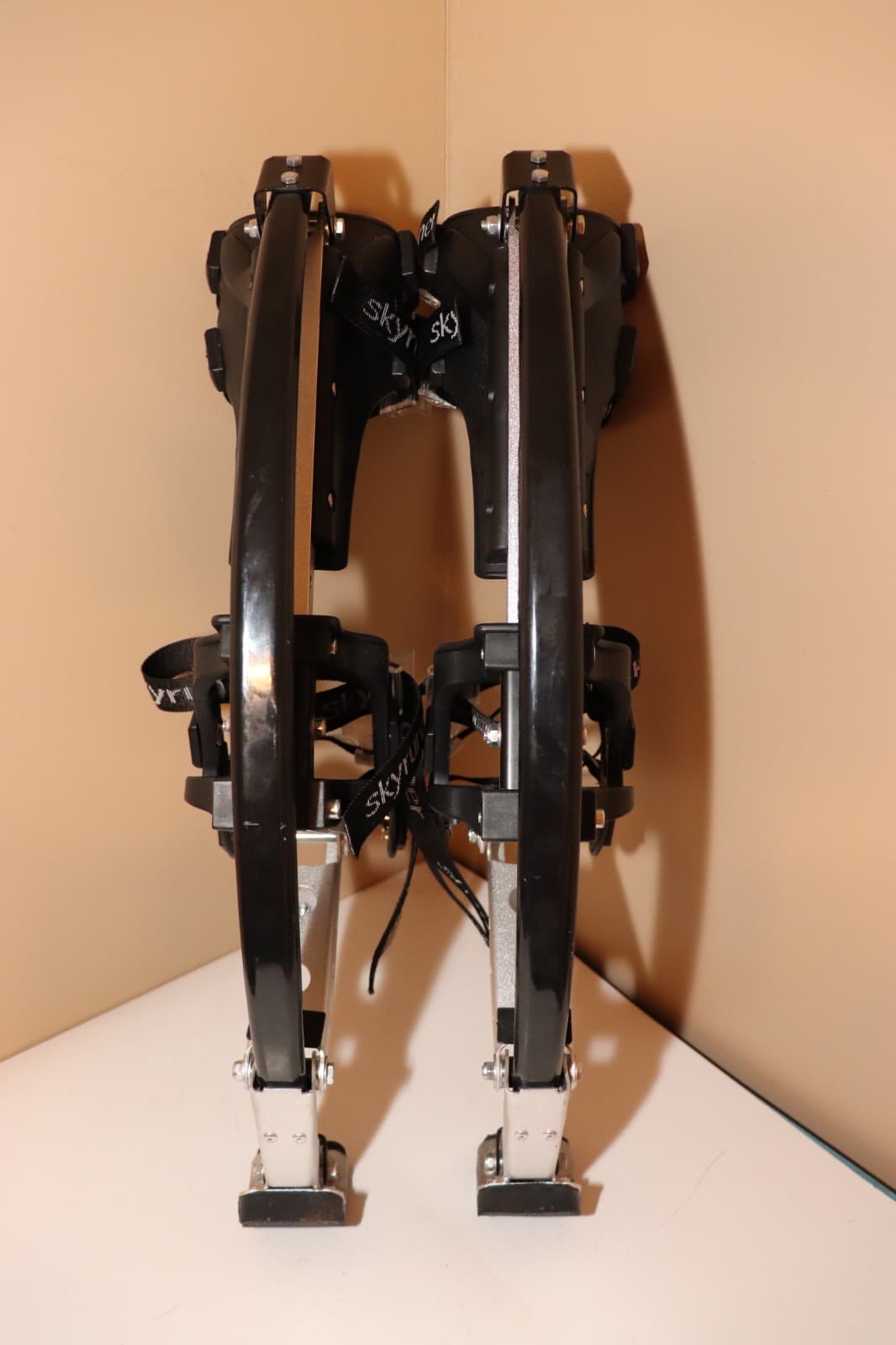 Black SkyRunner Kangaroo Shoes Jump Stilts Spring Pogo 50 KG Youth 88-110lbs 5