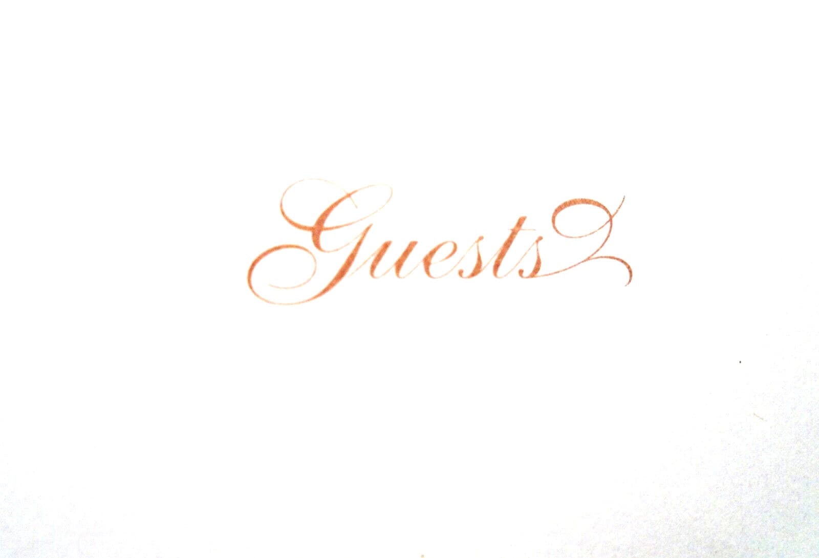 NIB All Occassion Guest Book White 14 Pages Front & Back Events Parties Weddings 4