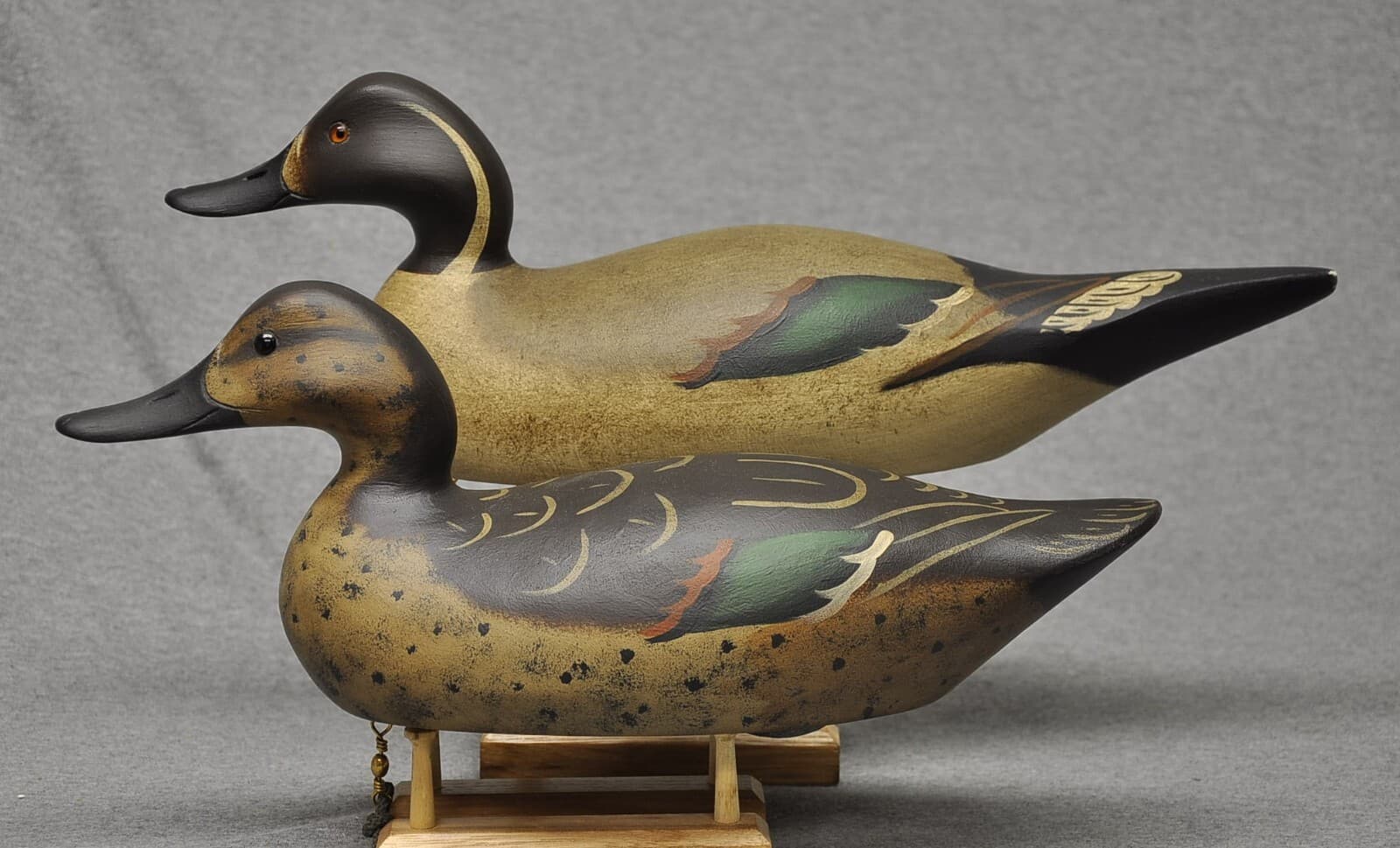 MASON STYLE PREMIER PINTAIL PAIR duck decoys Darkfeather Freedman's rig 2022 5