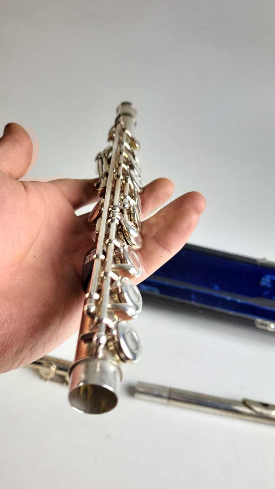 The Haynes Flute by Wms Haynes with Case 1947 Regular Model Solid Silver 4