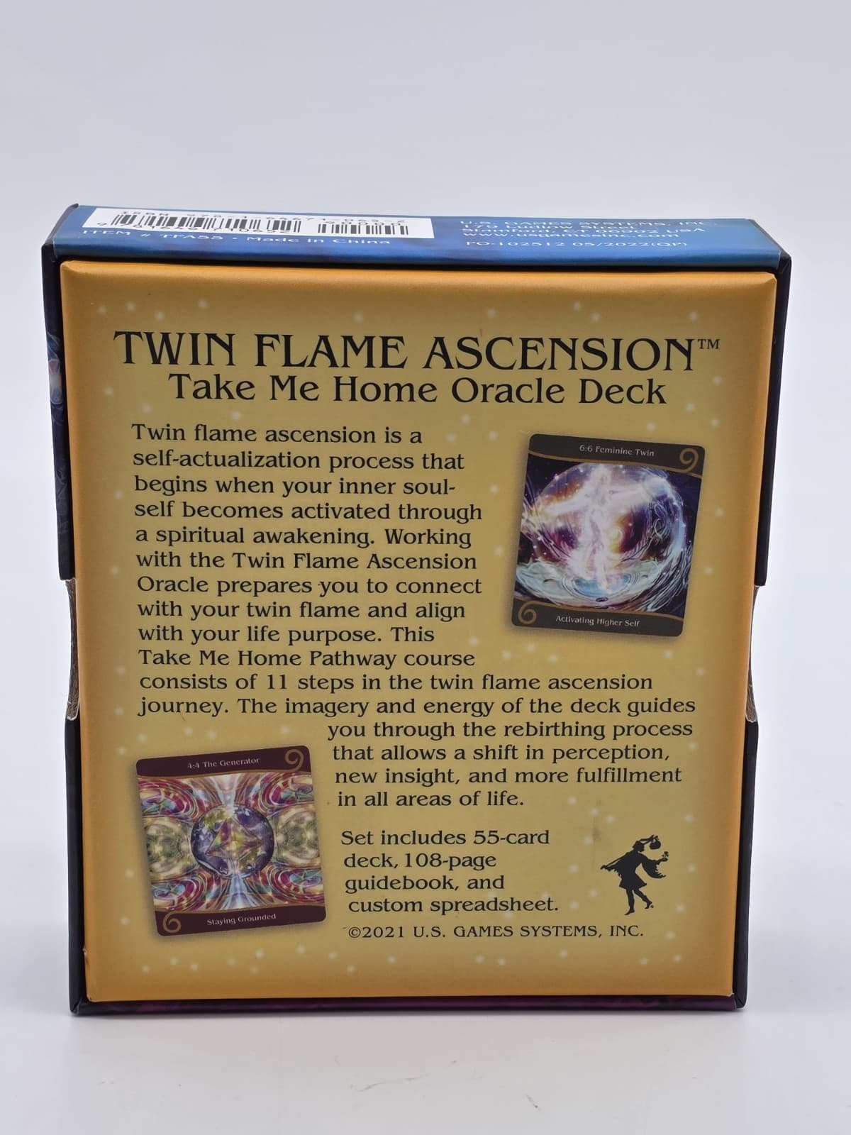 Twin Flame Ascension Oracle Deck: 55 Oracle Cards and Guidebook Dr. Harmony 6