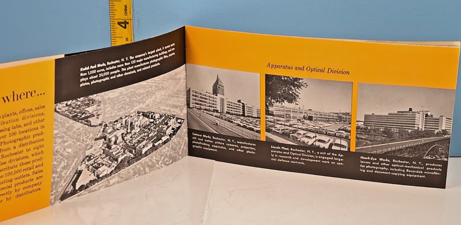 Vintage About Kodak a thumbnail portrait of Eastman kodak Co Pamphlet 4