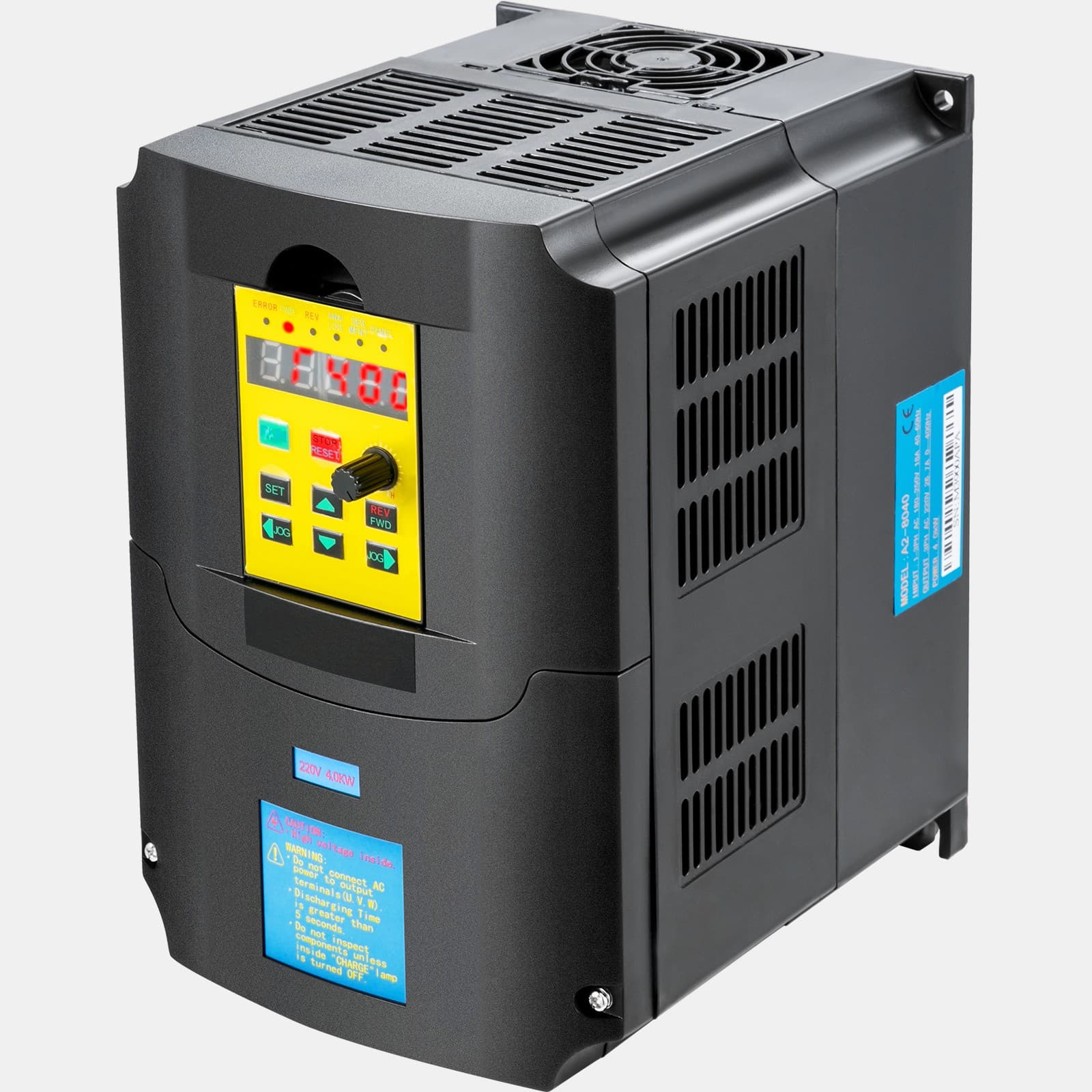 Uimoso 4KW 220V 5HP Variable Frequency Drive Converter VFD 1 To 3 Phase Inverter