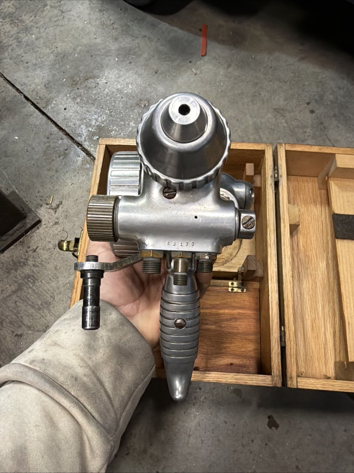 Metco 4E Metalizing Flame Spray Welder Shaft Repair Welding Gun Torch 4