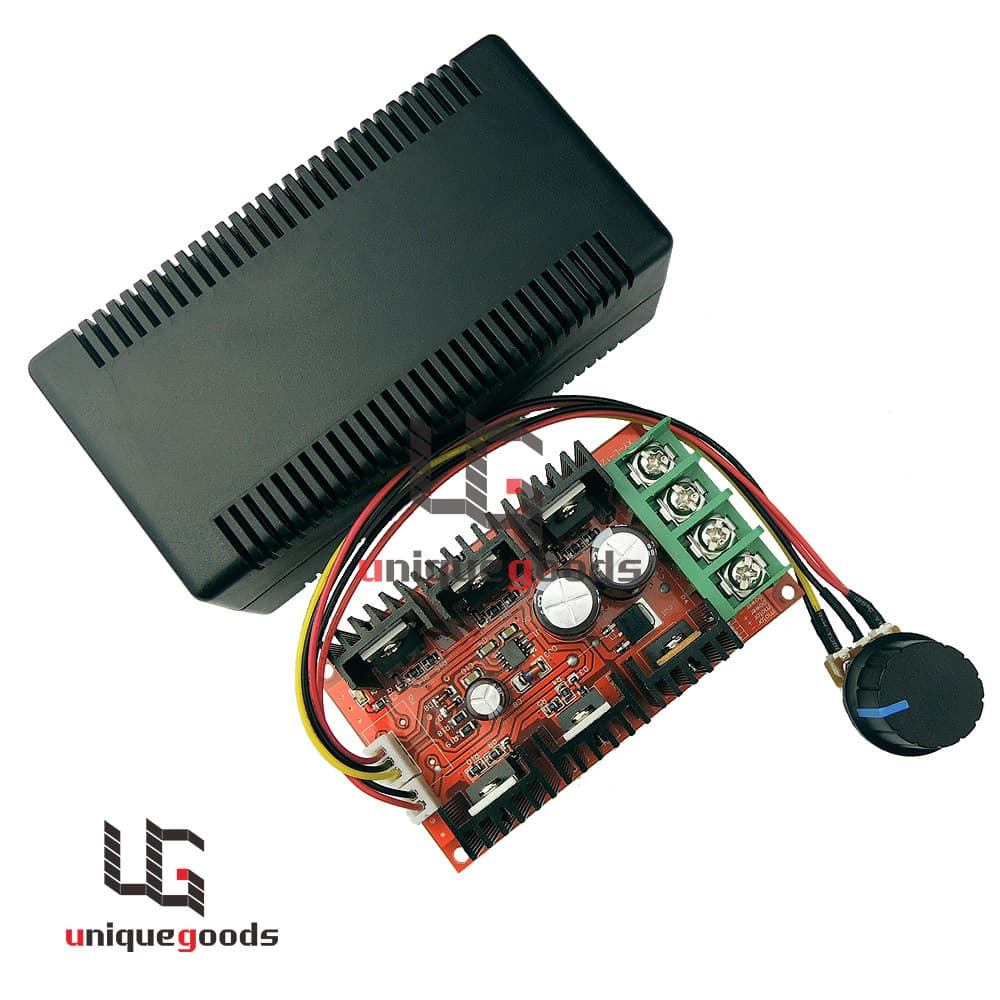 12V 24V 48V 2000W MAX 10-50V 40A DC Motor Speed Control PWM HHO RC Controller 6
