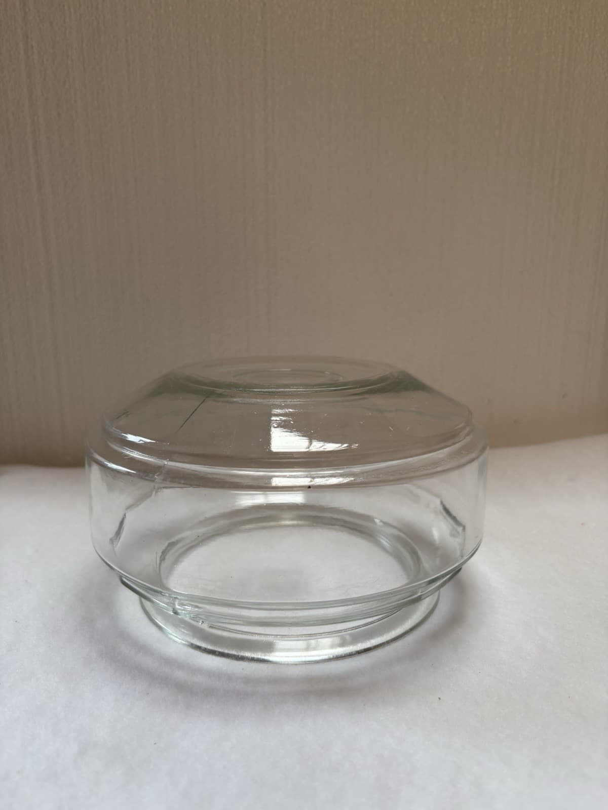 Vintage Glass Turtle Fish Bowl Mid Century Modern Terrarium I Gallon 6” 6