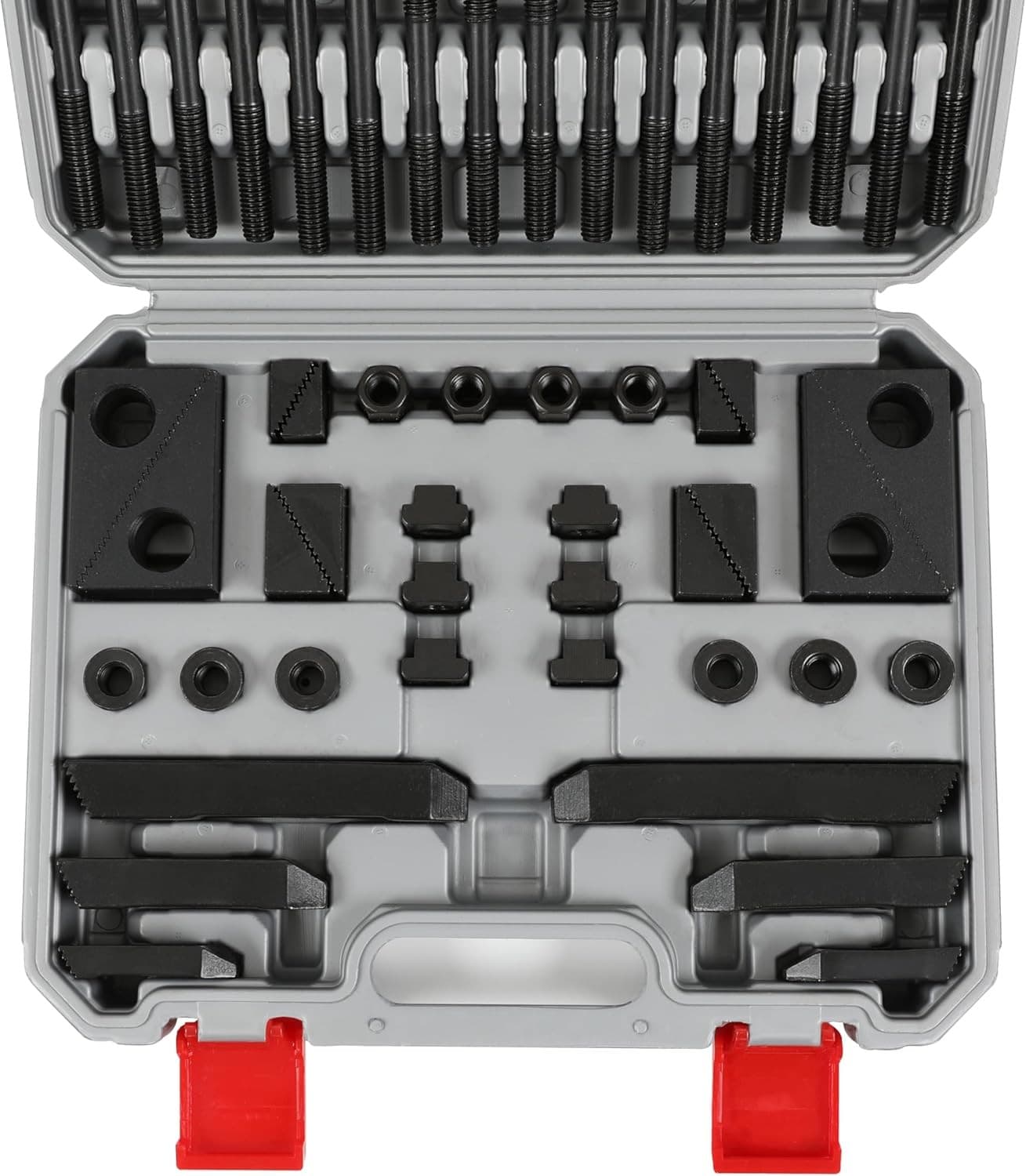 HFS 52PC 9/16" Slot 1/2"13 Stud Hold Down Clamp Clamping Set Kit Bridgeport Mill 3