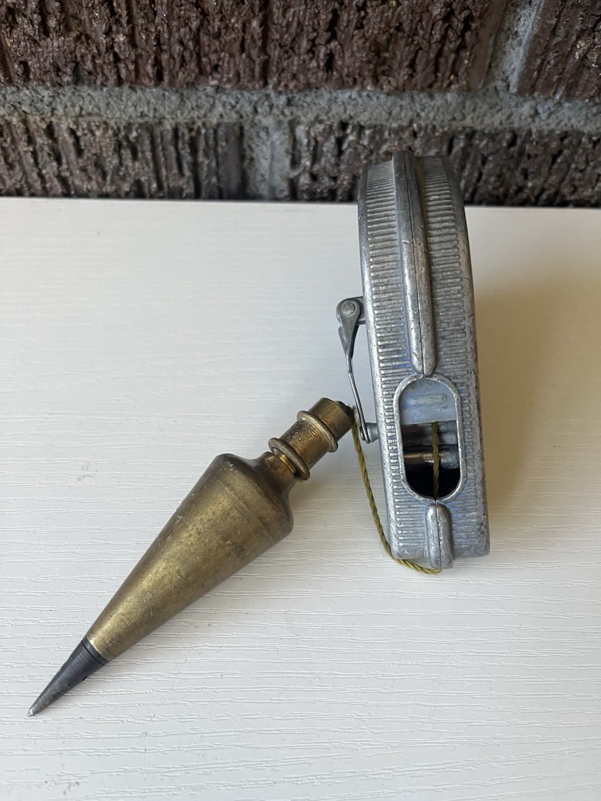 Vintage Irwin Straight-line Chauk, Brass Plumb Bob 5