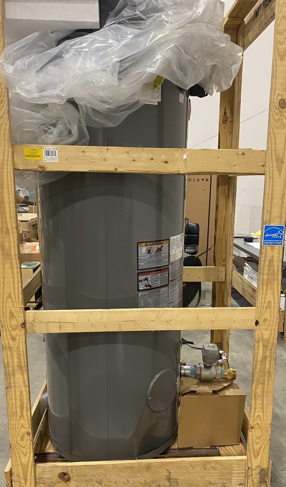 Rheem GHE100SS160 Triton Commercial Water Heater 100 Gallon 160K BTU Natural Gas 2