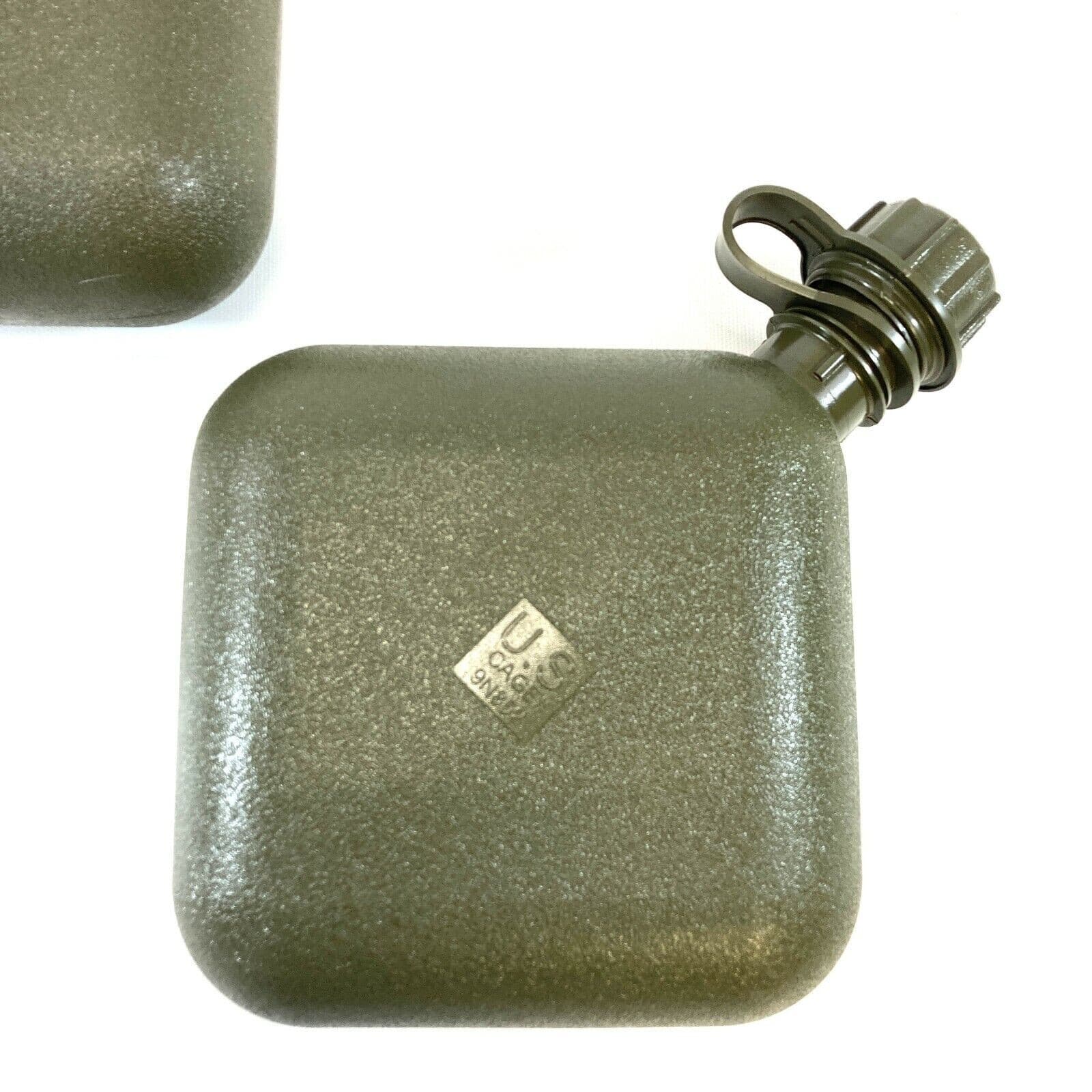 US Military 2 QUART COLLAPSABLE Water CANTEEN BLADDER OD w/ Flat Cap 2QT NEW 3