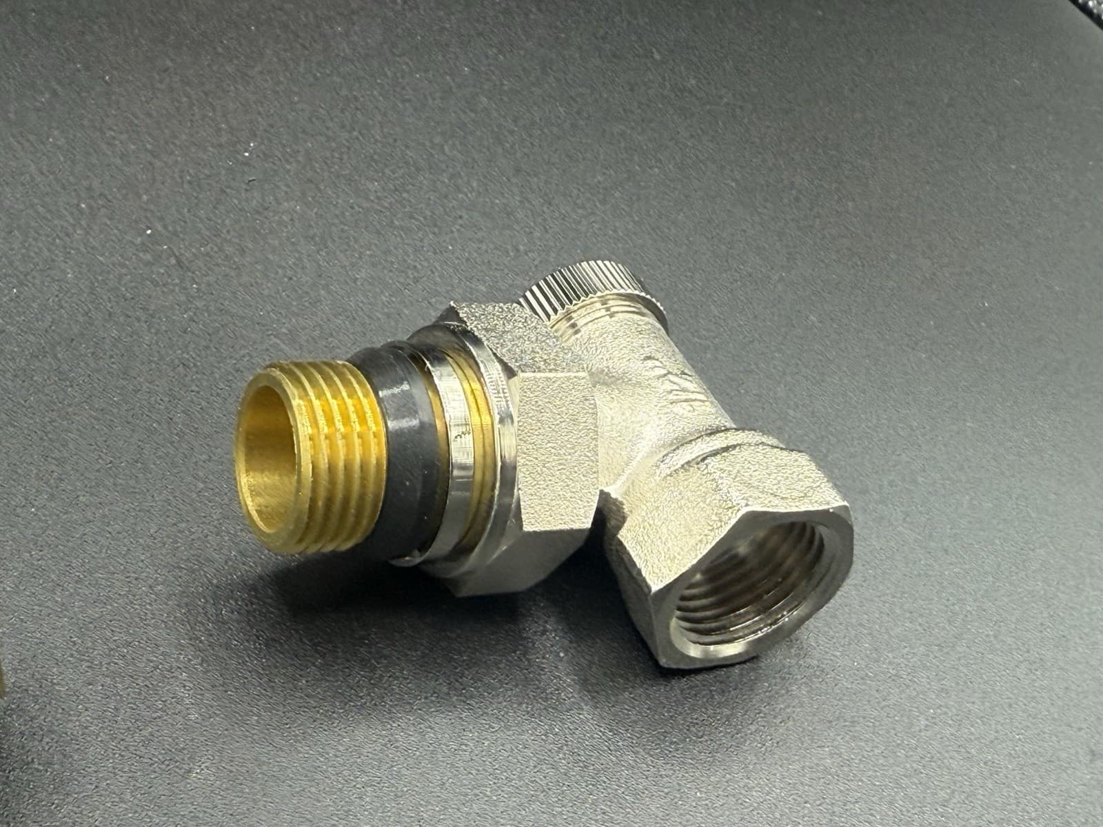 1/2" Angle Thermostatic Radiator Valve Set 6