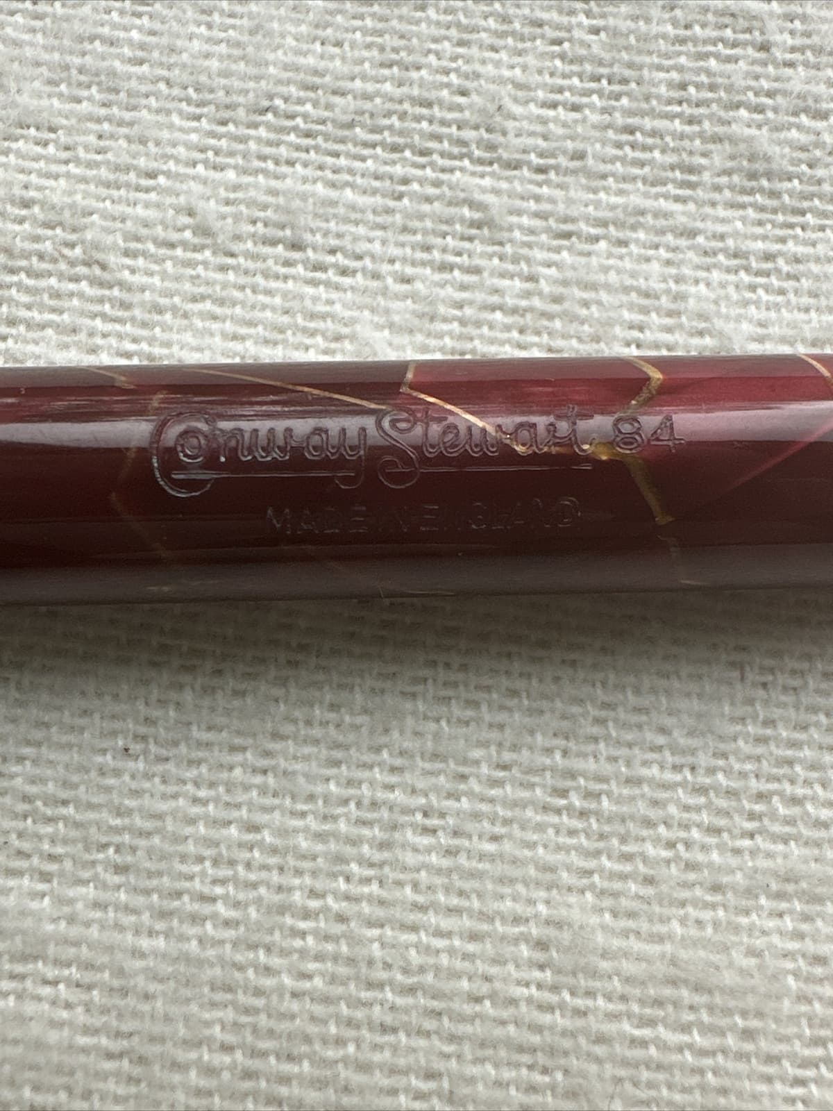 Conway Stewart 84 Fountain Pen Red Pink 6