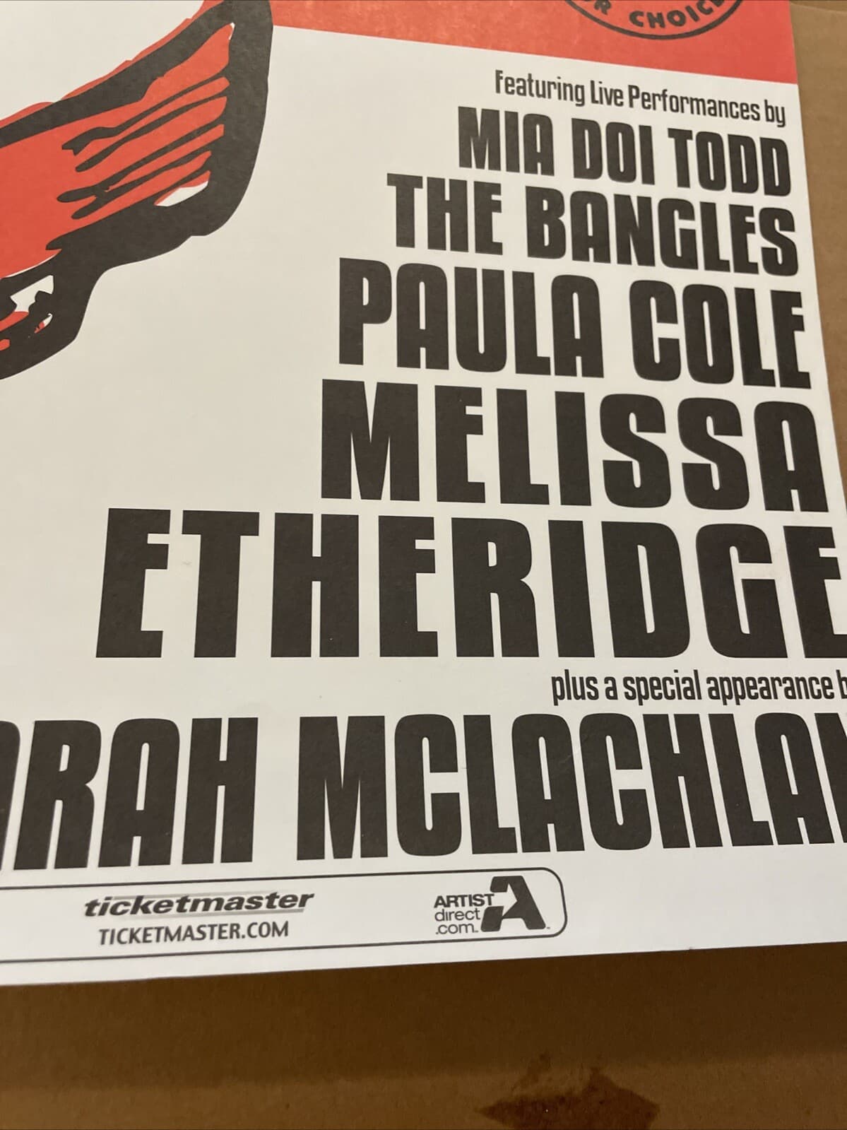 S10 Melissa Etheridge Speed Silent Palladium Rock Choice Numbered Poster 18x24 3