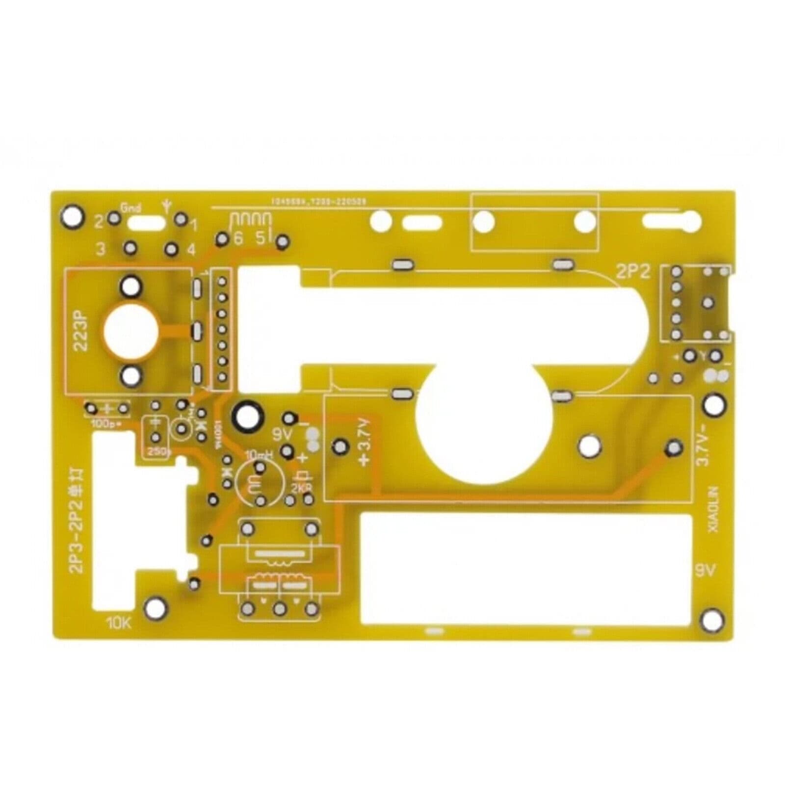 2P2 Tube Single Light MW Radio Kit Simple Radio Receiver Kit for DIY Unassembled 4