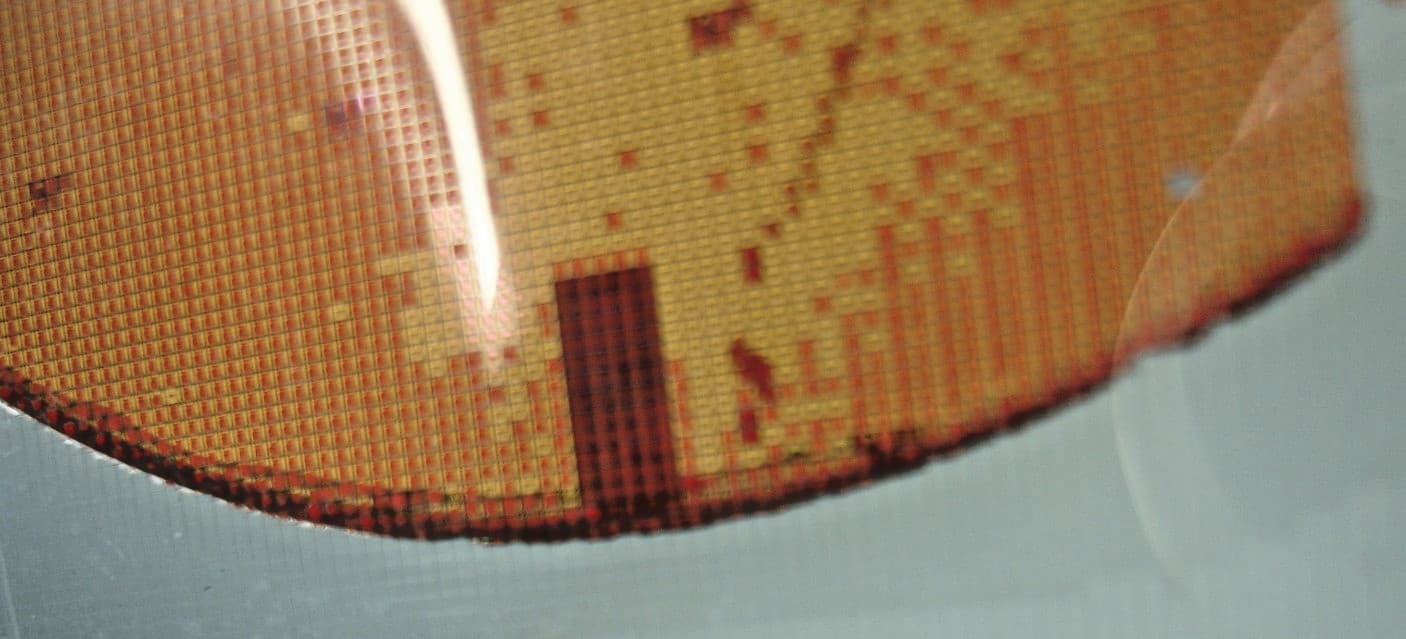 Quarter Round Slice of 300mm Semiconductor Silicon Wafer Lithography for display 2