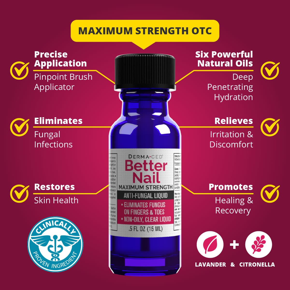 Better Nail - Treatment for Fungus Under & Around the Nail 3