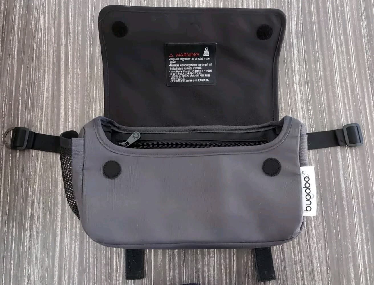 BUGABOO Baby ORGANIZER Handlebar STROLLER Strap Pouch Diaper Storage Bag 10” 2