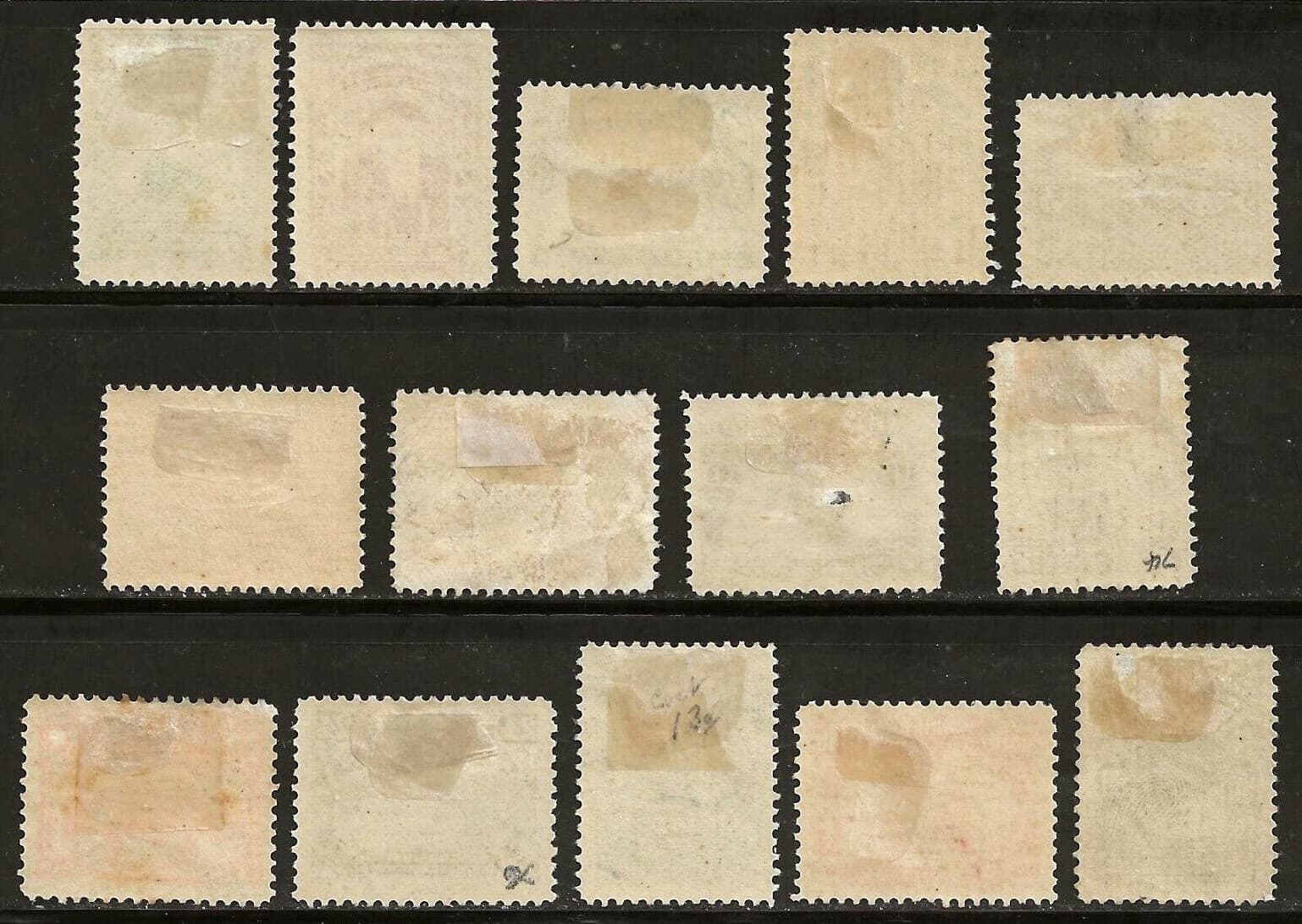 NEWFOUNDLAND #61-74 MH set of 14 2