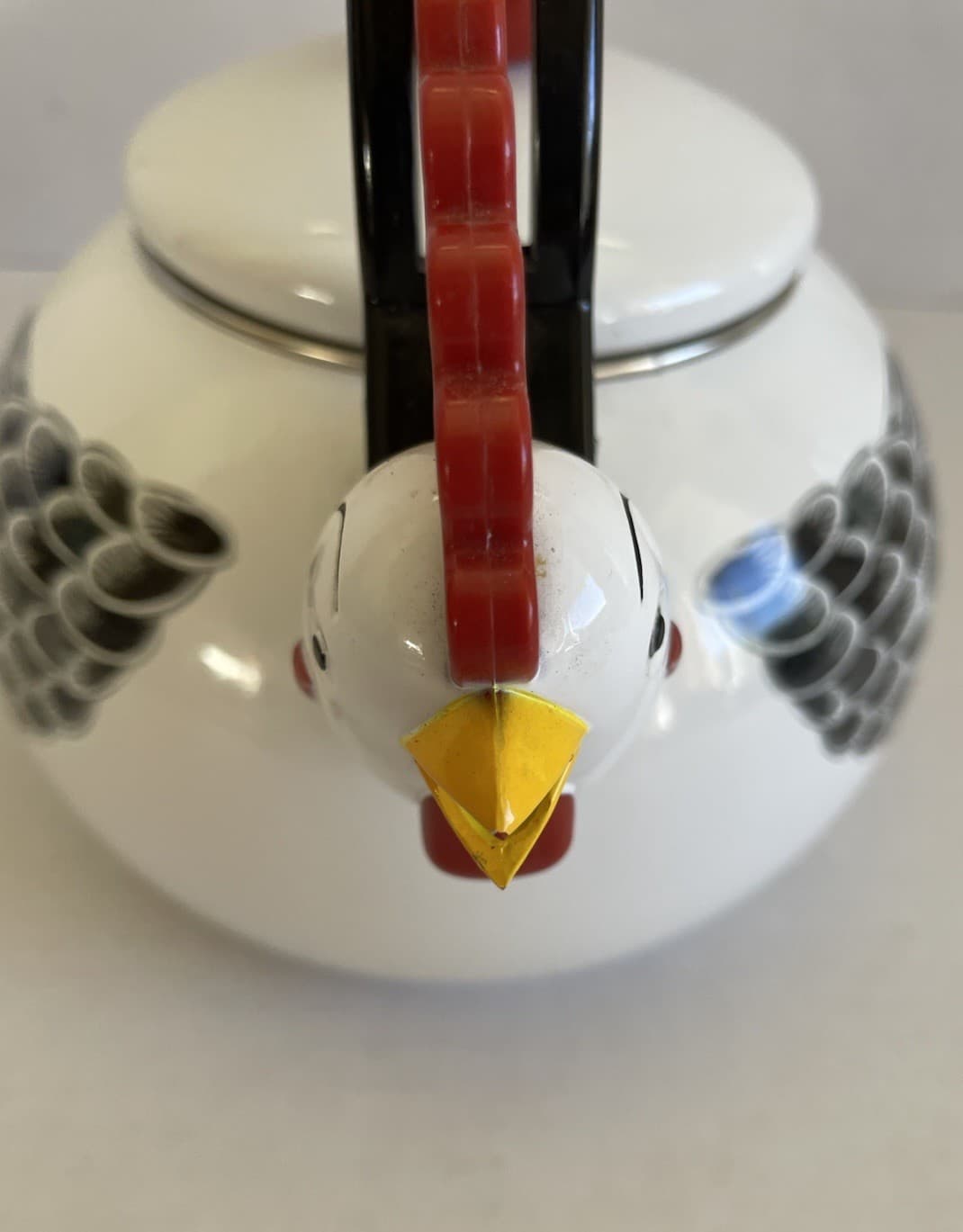 MM Kamenstein Whistling Rooster Tea Kettle  5