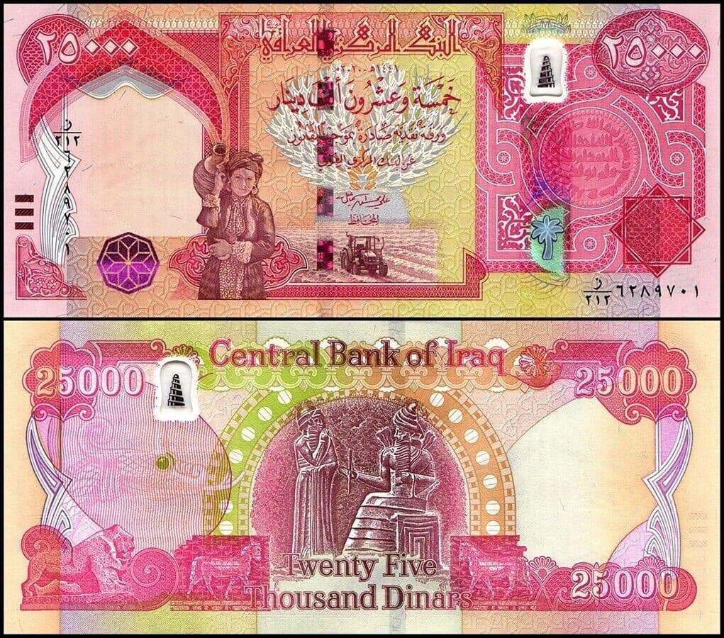 1,000,000 NEW IRAQ DINAR  1 Million  Crisp UNCIRCULATED Guaranteed Authentic COA 2