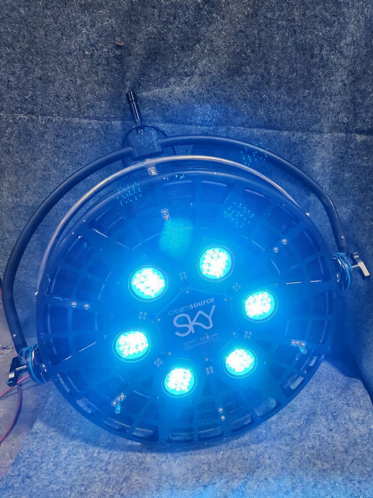 Creamsource Sky 1200W Full Color RGBWA 6-Engine LED Soft Light w/PSU *479 HOURS* 5