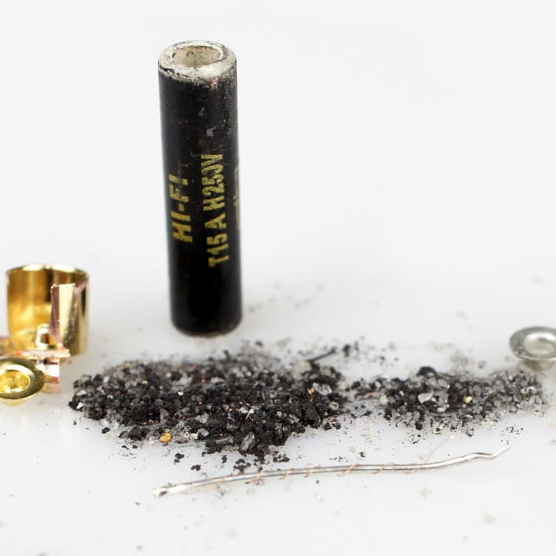 Aucharm hifi fever single crystal nano fuse CD tube amplifier gold-plated cap 2