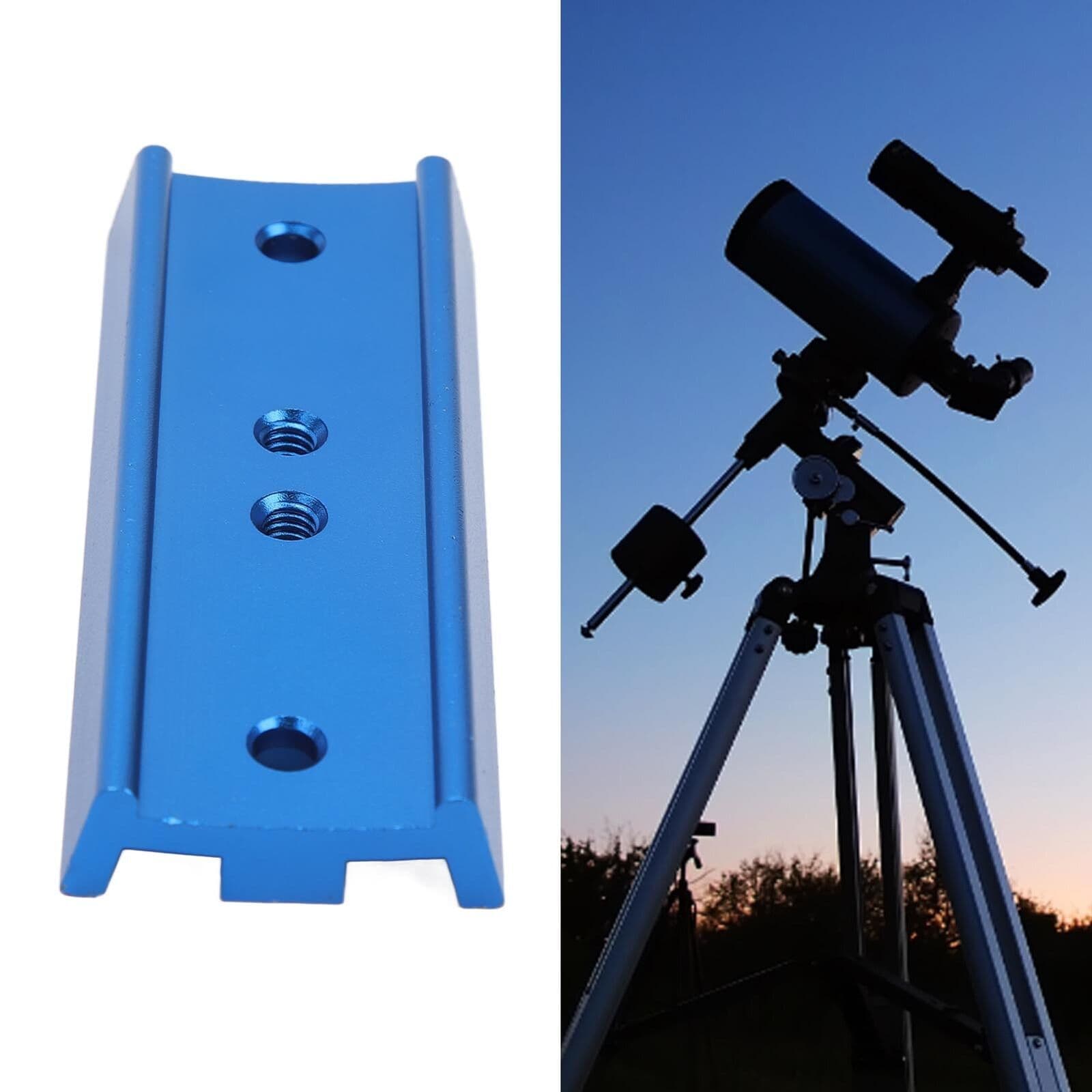 Guide Rail Finderscope Mounting Base Dovetail Bracket for Astronomical Telescope 4