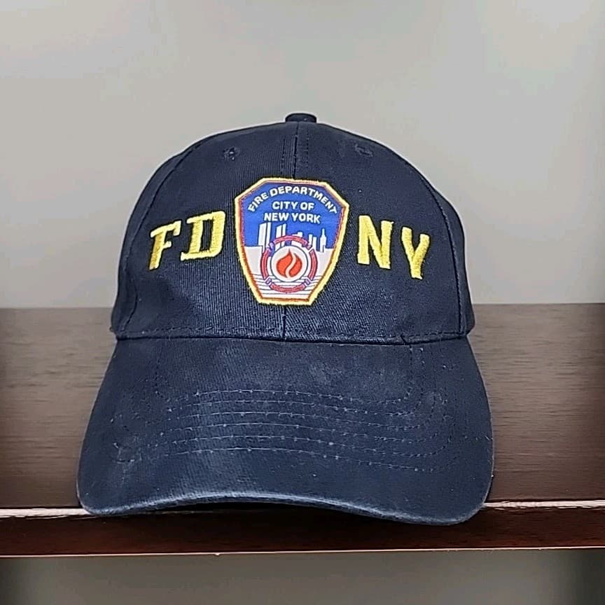 FDNY Baseball Cap Hat Officially Licensed by The New York City Fire Department