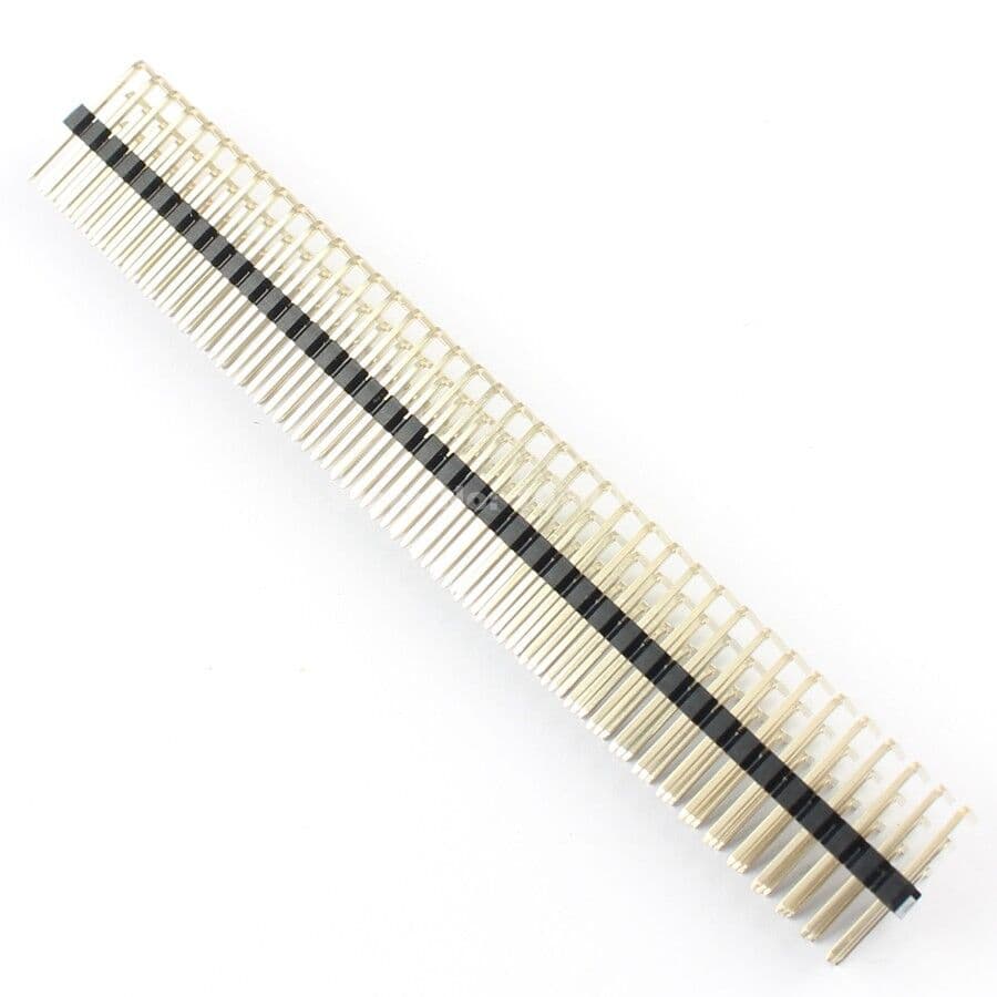 1Pcs 2.54mm Pitch 3x40 Pin 120 Pin Three Triple Row Right Angle Header Strip 5