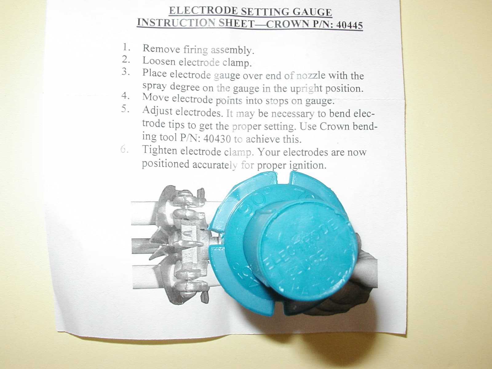 Universal Oil Burner Electrode Setting Gauge Tool Beckett Carlin Wayne Aero 4
