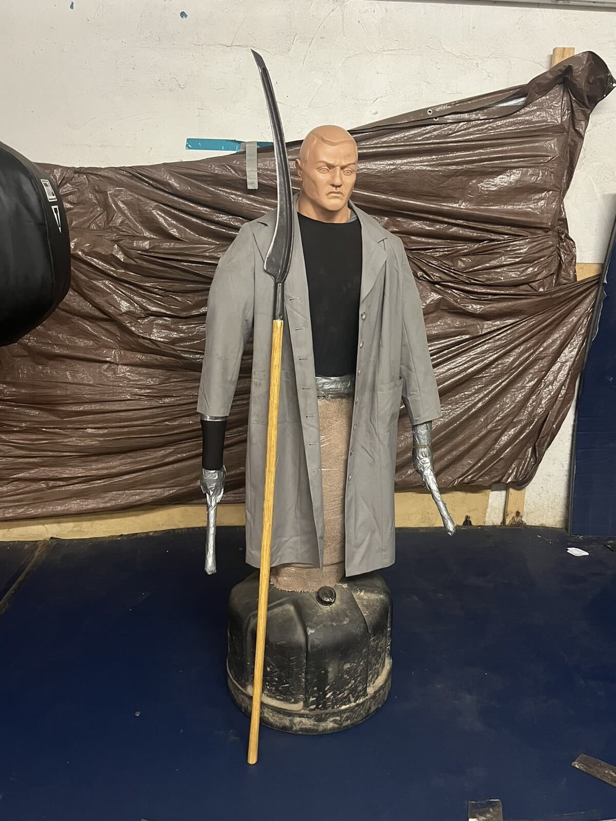 War Scythe Sickle Grim Reaper Sica Falx Spear 84”