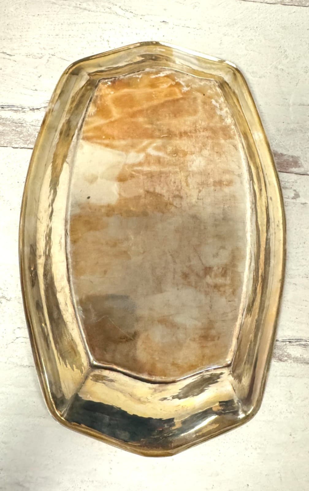 Antique MH Wilkens & Sohne German 830 Silver Bread Serving Tray 353g #7211 6