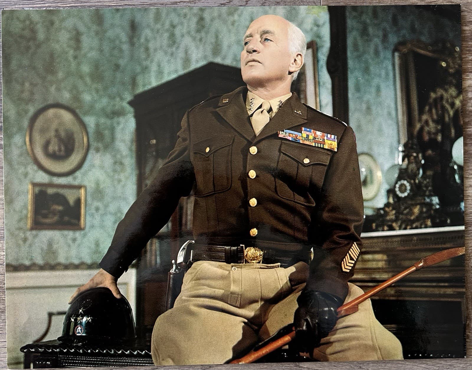 PATTON ORIG DELUXE LOBBY CARD SET OF 14 GEORGE C. SCOTT UNUSED 11 X 14 4