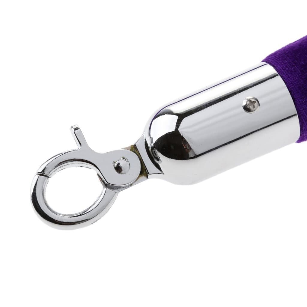 Velvet Hanging Ropes Crowd Control Stanchion Ropes fit for Movie Theaters 6