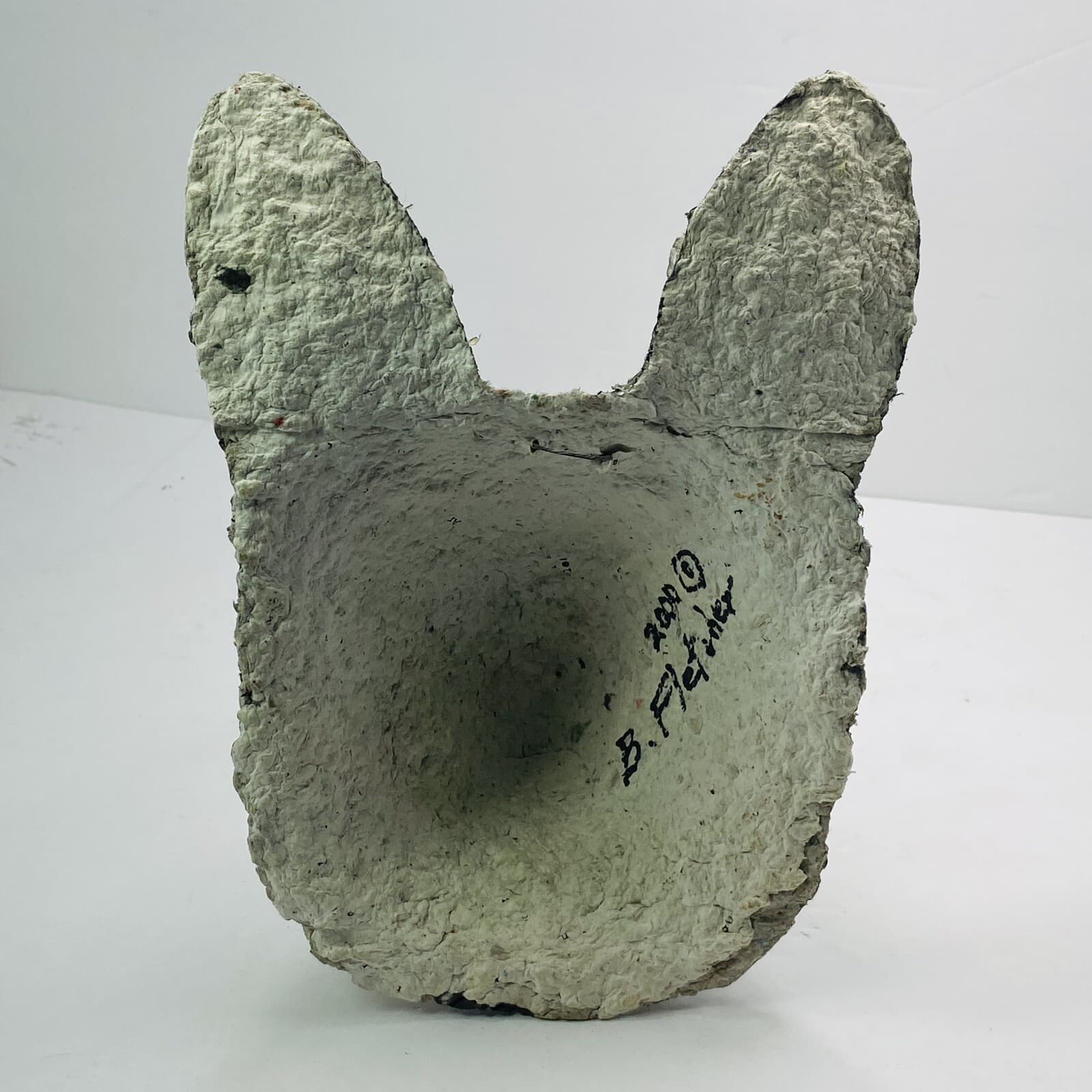 Artisan Crafted  Paper Mâché Dog Masque Mask German Australian Shepherd  Signed 6