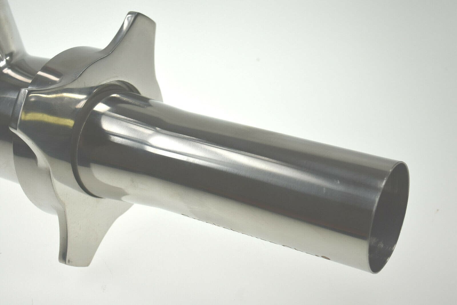 Size #12 Meat Bag filling tube for Cabelas meat grinder Stainless Steel