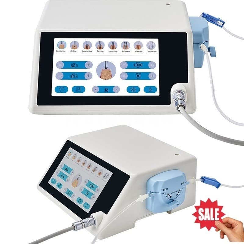 Dental Implant Motor System Surgical Brushless Motor 20:1 Contra Angle YBB 4