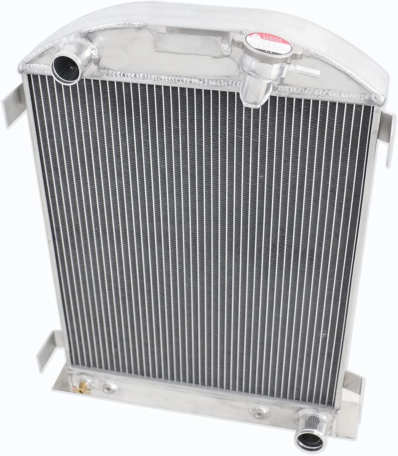 4 Row Aluminum Core Radiator For Ford 1930-1938 Hi-Boy Hot Rod Model A 2