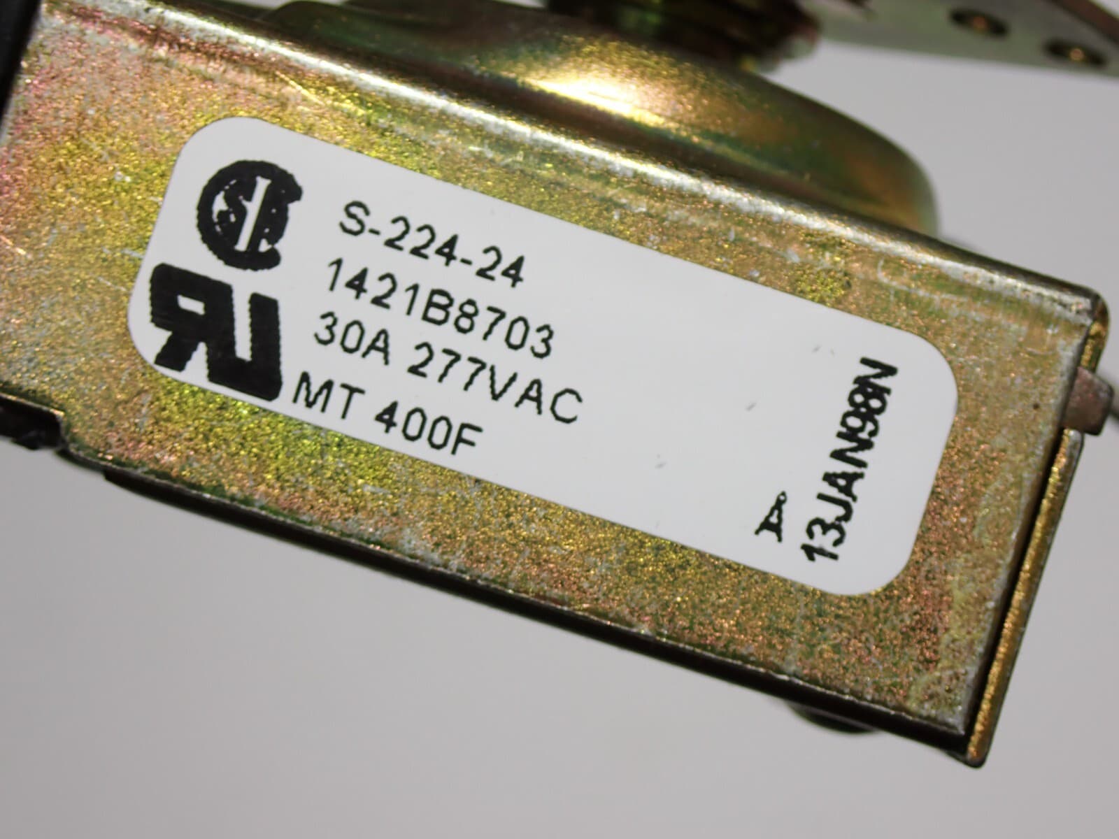 5300-014 ROBERTSHAW ELECTRIC THERMOSTAT SPST MODEL 9-224-24 4