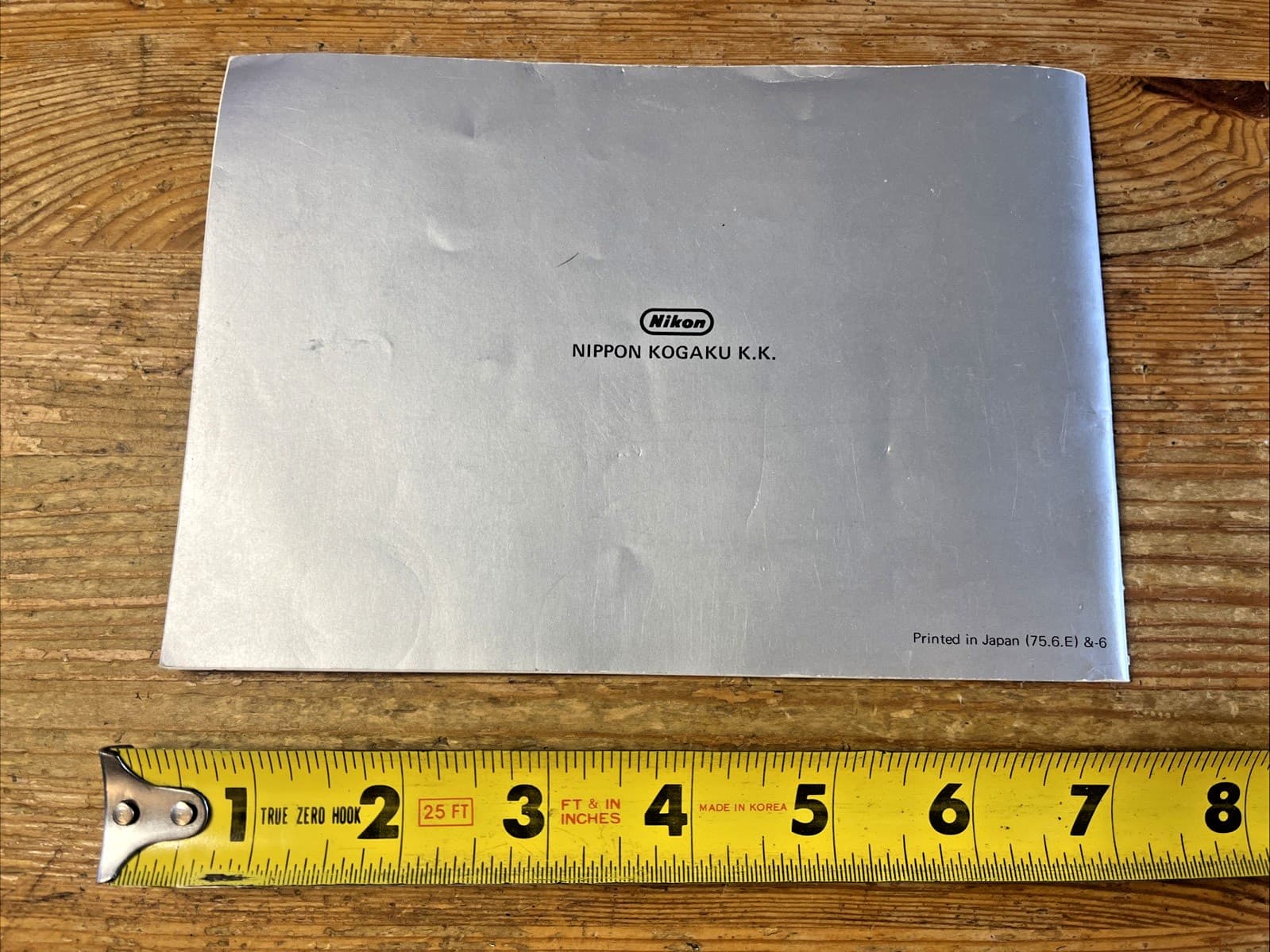 Vintage Nikomat EL Camera Instruction Manual Booklet Guide Nikon 2