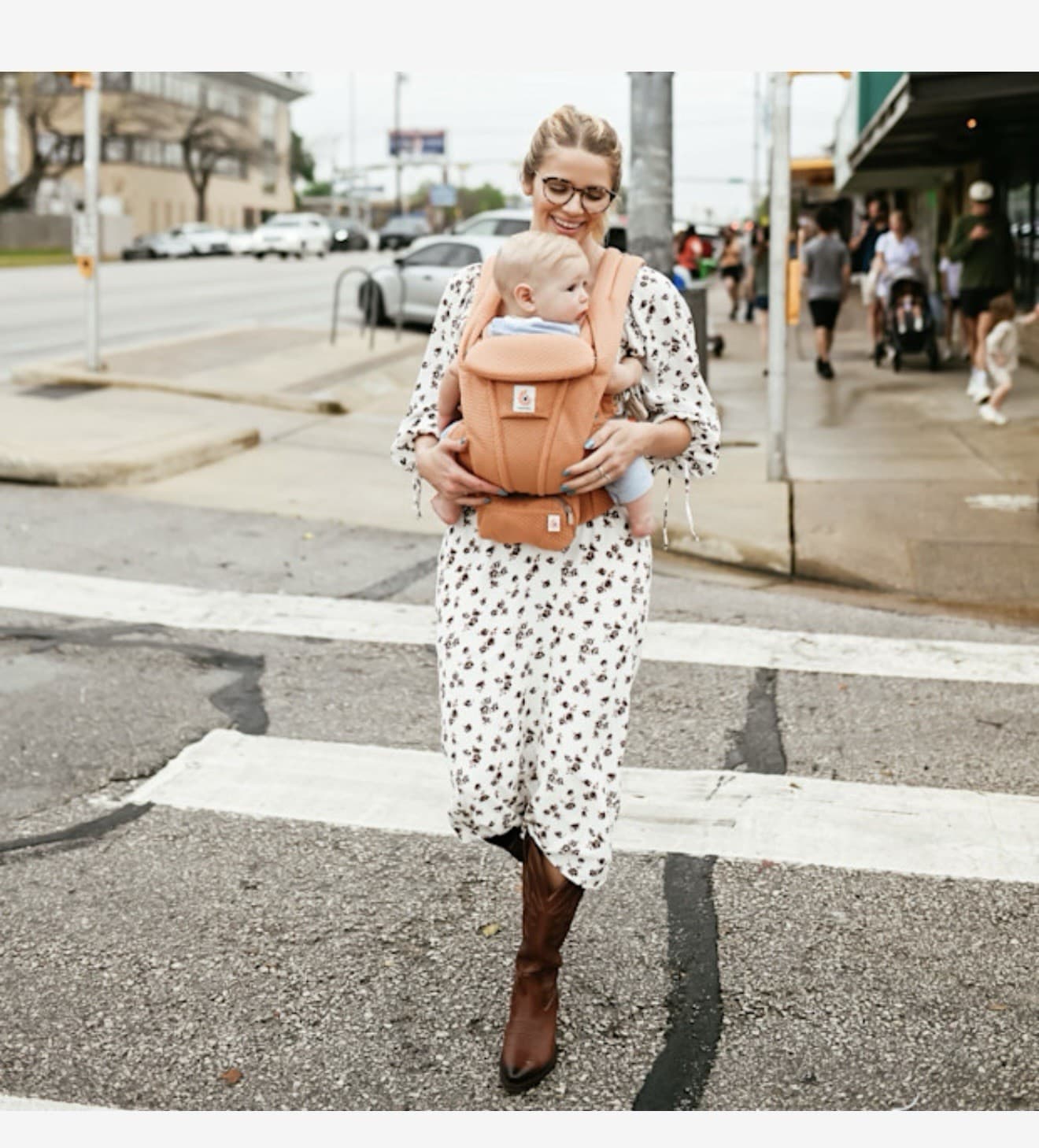 Ergobaby Omni Deluxe Mesh All-in-One Baby Carrier- Crayon Clay - Limited Edition 3