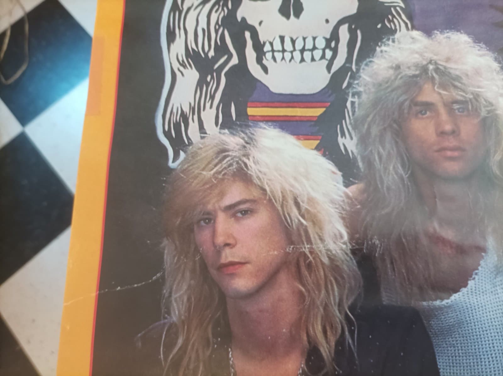 Vintage 1988 GUNS N ROSES Appetite For Destruction large Poster - Funky 3