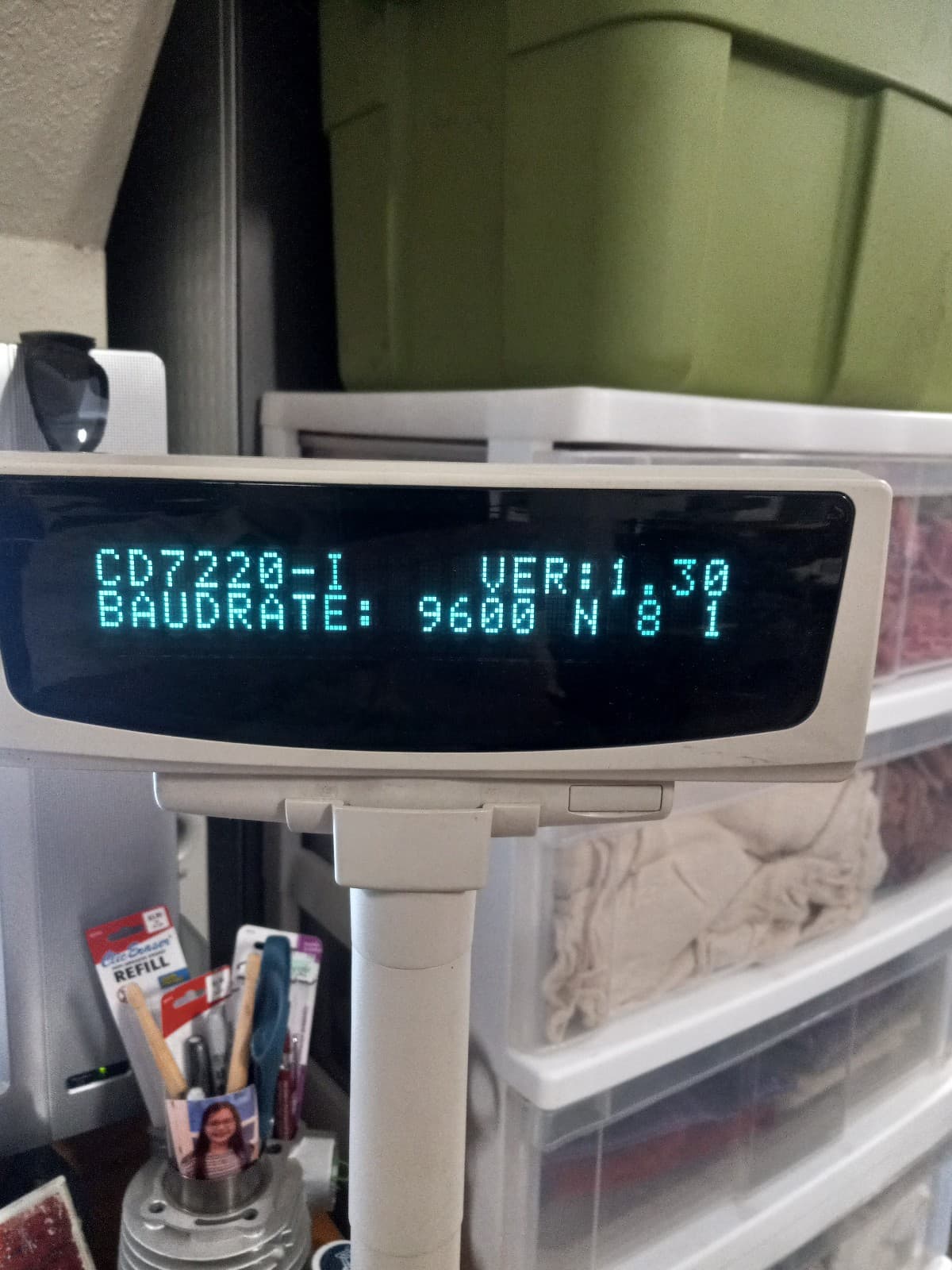 POS pole display Partner tech CD7220 2