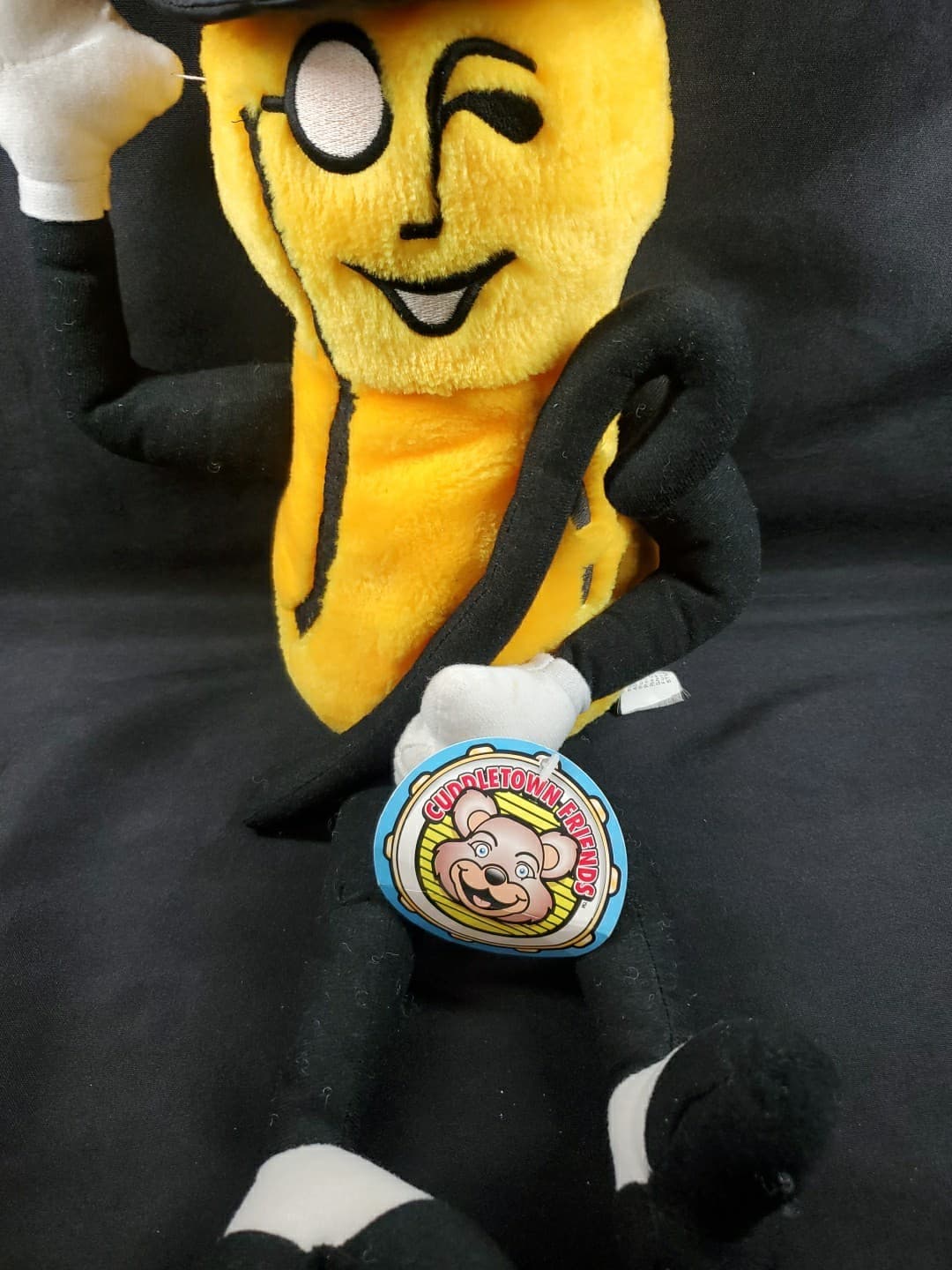 Nabisco MR. PEANUT 22" PLUSH Stuffed Doll w/ Cane Hat Cuddletown Friends New ** 3