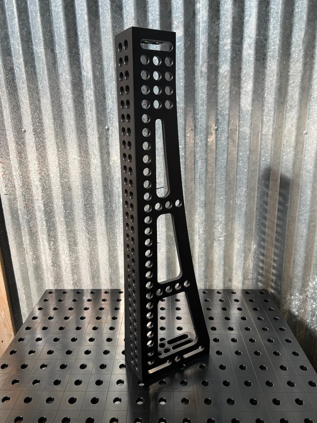 GK Left Stop and Clamping Square, 750 mm, Nitrided [Open Box] 2