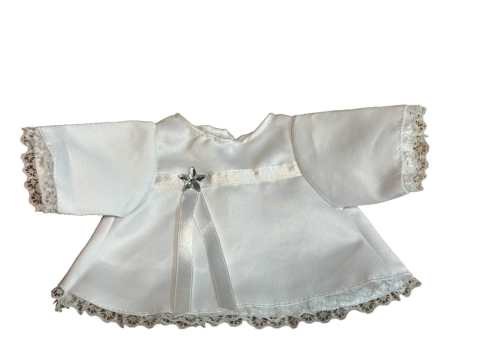 Lot of 2 Webkinz Outfits — Angel Dress + Blue Floral Dress-Gently Used, No Code 4