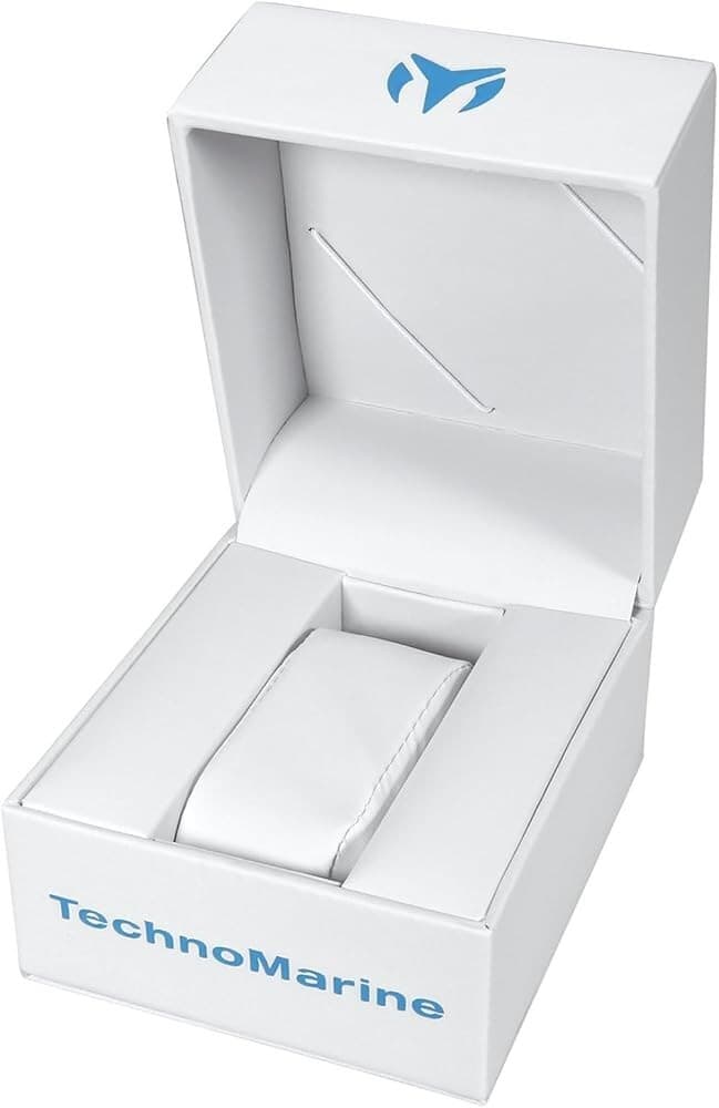 TechnoMarine Men's Manta Sea Black Dial Quartz Gold Watch TM-220116 4